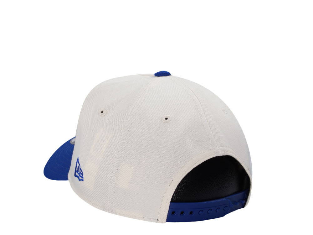 New Era New York Rangers 85th Anniversary Chrome Two Tone Edition 9Forty A Frame Snapback Cap