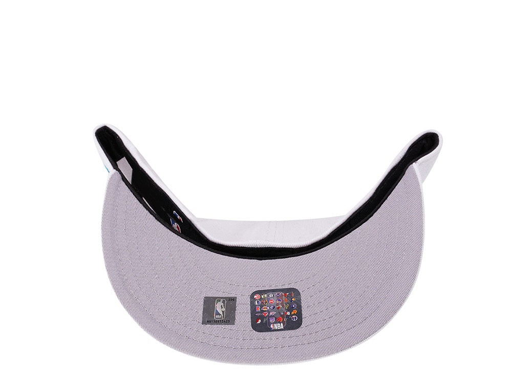 New Era Miami Heat White Edition 59Fifty Fitted Cap