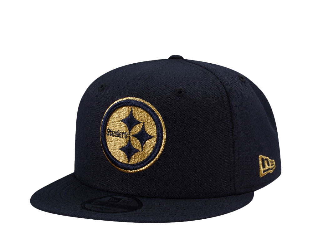 New Era Pittsburgh Steelers Classic Navy Prime Edition 9Fifty Snapback Cap