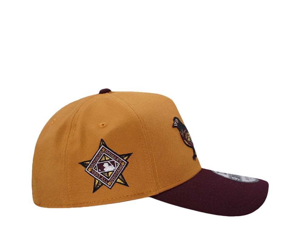 New Era Baltimore Orioles All Star Game 1993 Panama Two Tone Edition 9Forty A Frame Snapback Cap