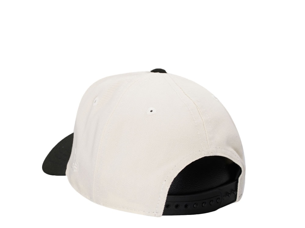 New Era Las Vegas Raiders 50th Anniversary Chrome Two Tone 9Fifty A Frame Snapback Cap