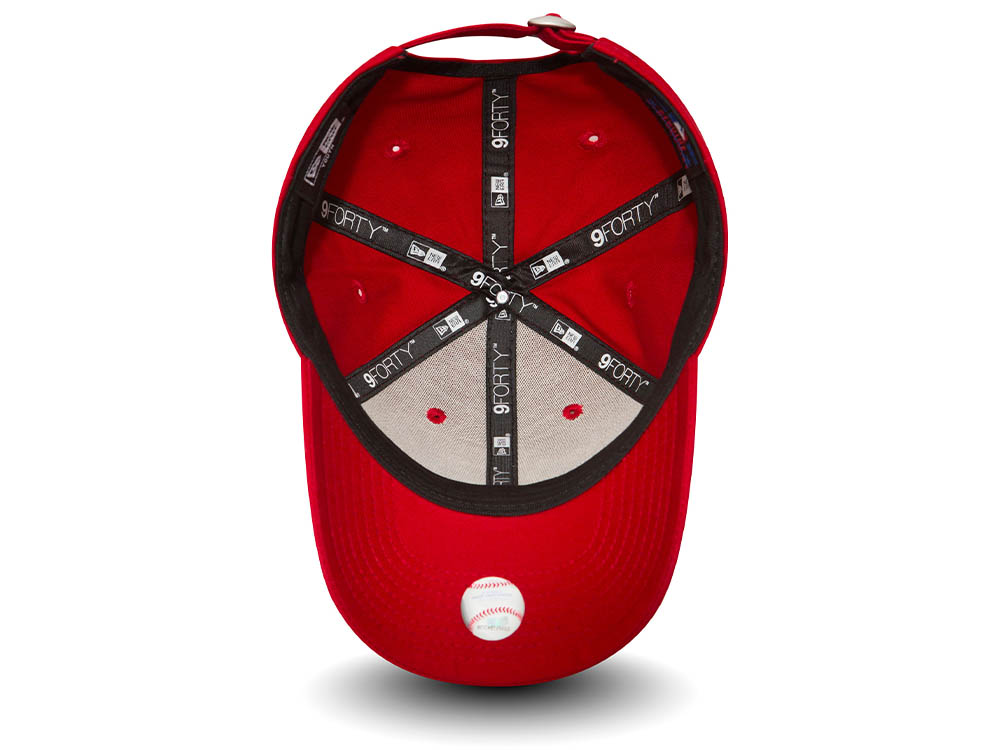 New Era New York Yankees Scarlett Red Kids 9Forty Strapback Cap