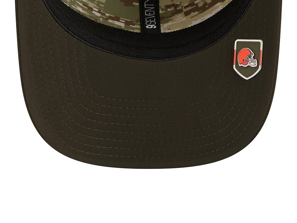 New Era Cleveland Browns Salute To Service 2025 9Seventy Snapback Cap