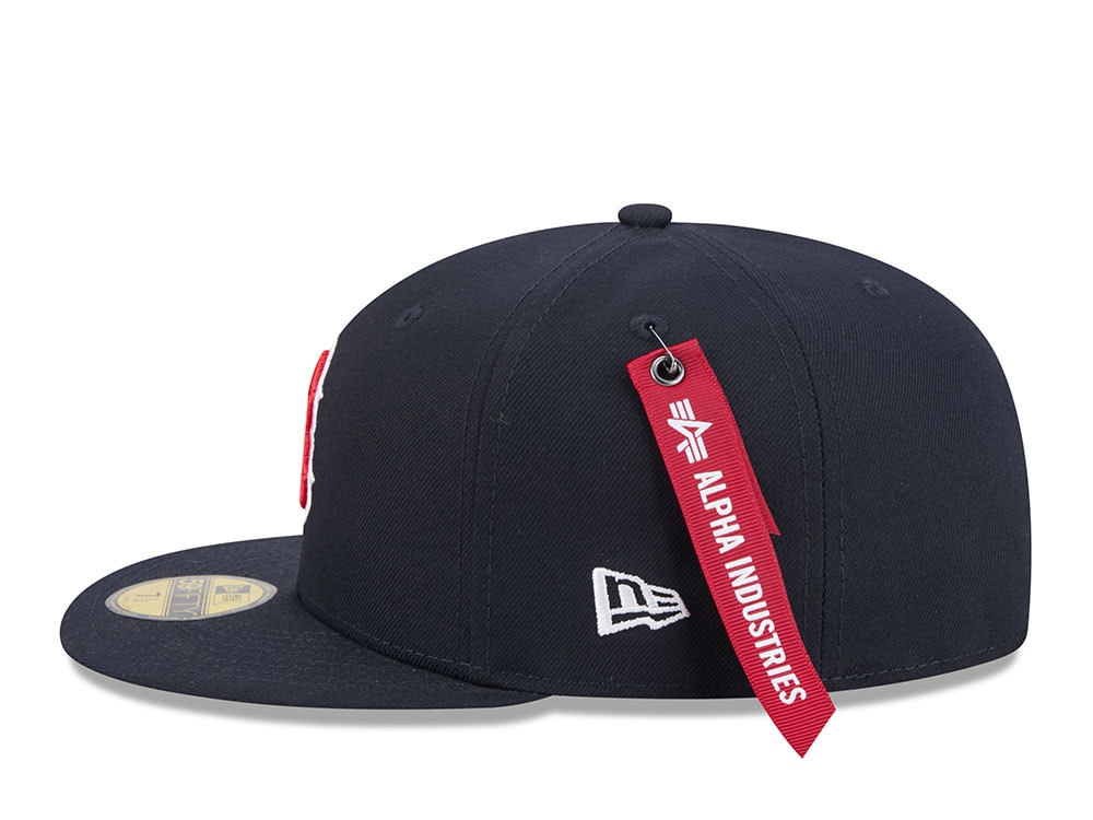 New Era Alpha Industries Boston Red Sox Navy Prime Edition 59Fifty Fitted Cap