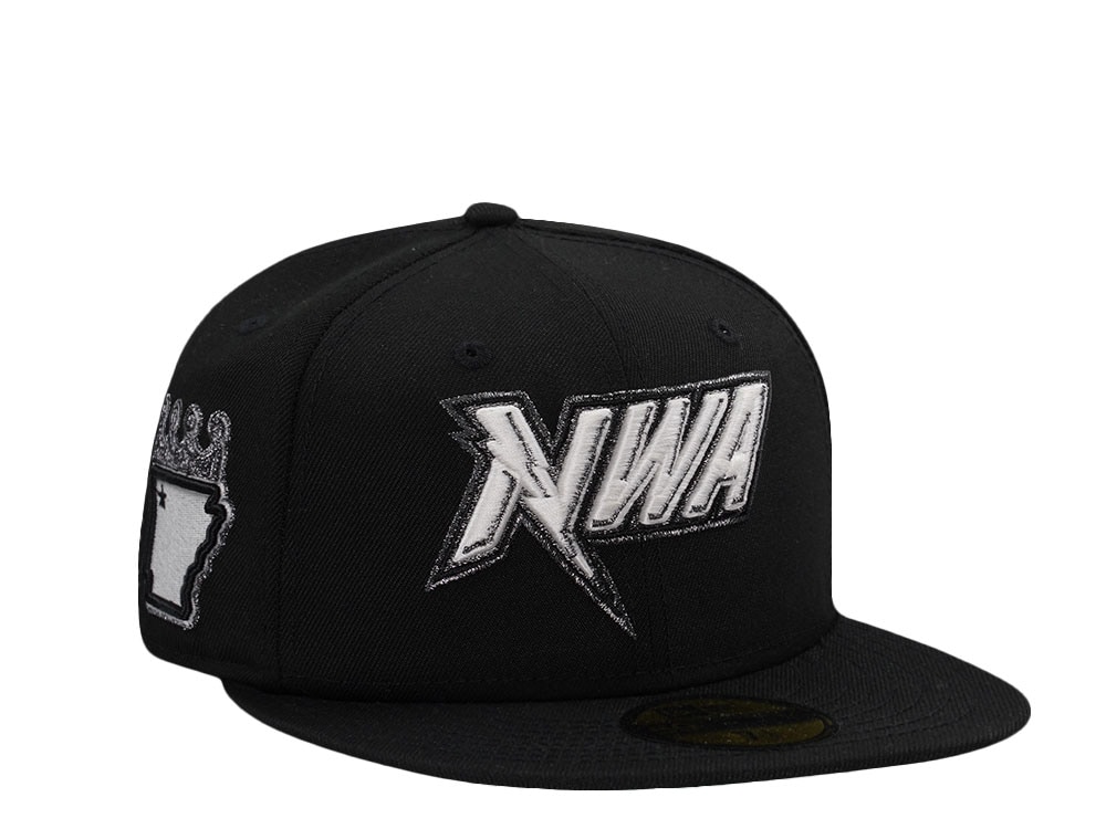 New Era Northwest Arkansas Naturals Black Prime Edition 59Fifty Fitted Cap
