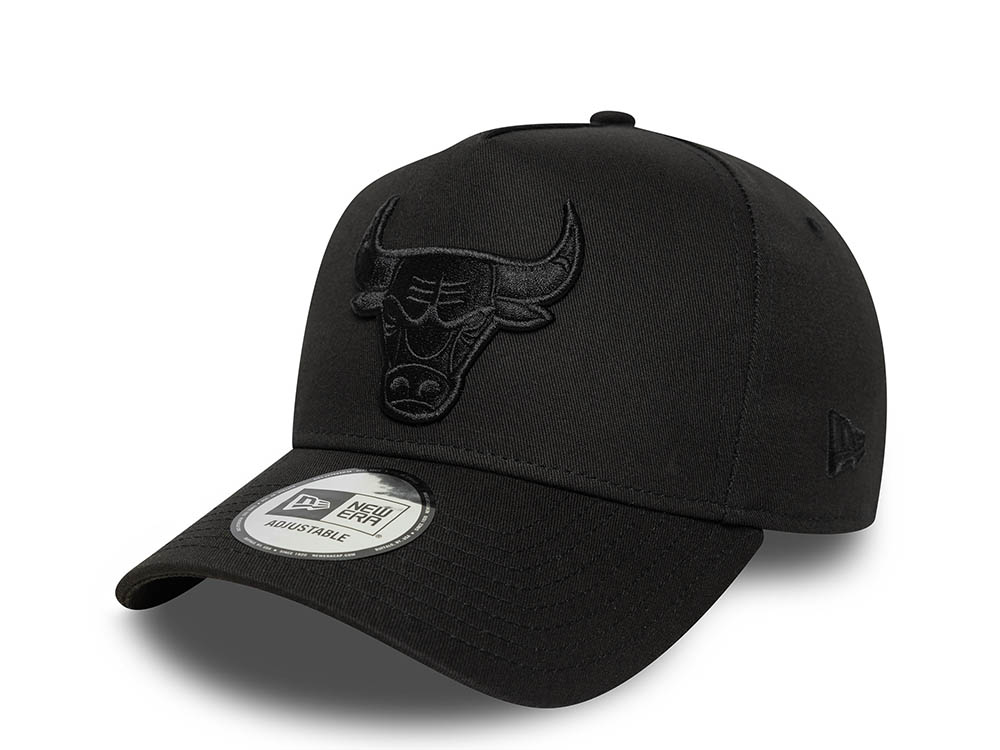 New Era Chicago Bulls NBA Essential Black 9Forty A Frame Snapback Cap
