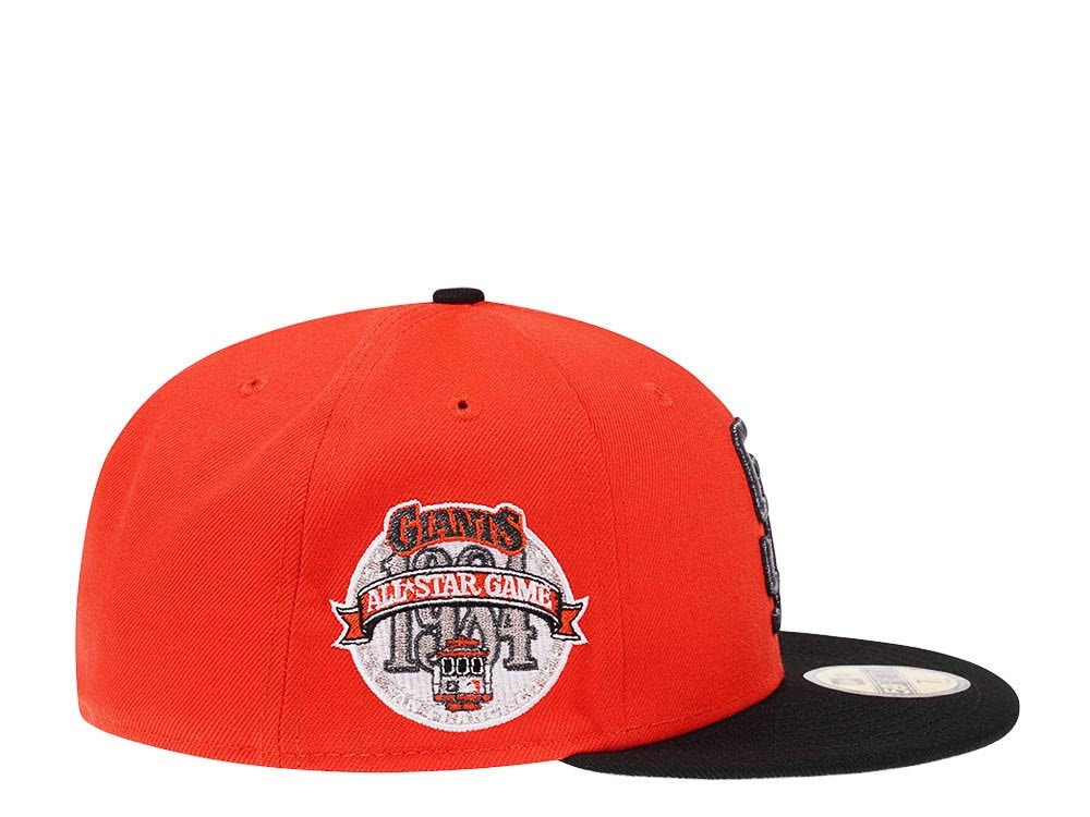 New Era San San Francisco Giants All Star Game 1984 Metallic Two Tone Edition 59Fifty Fitted Cap