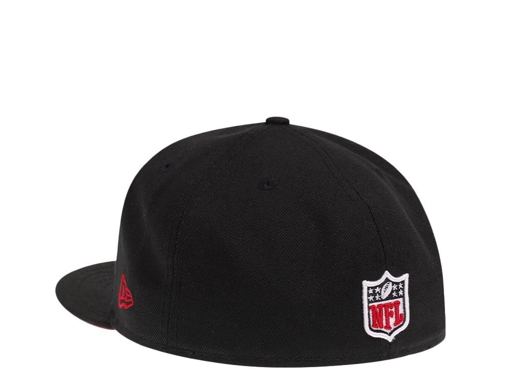 New Era San Francisco 49ers 60 Seasons Black Pop 59Fifty Fitted Cap
