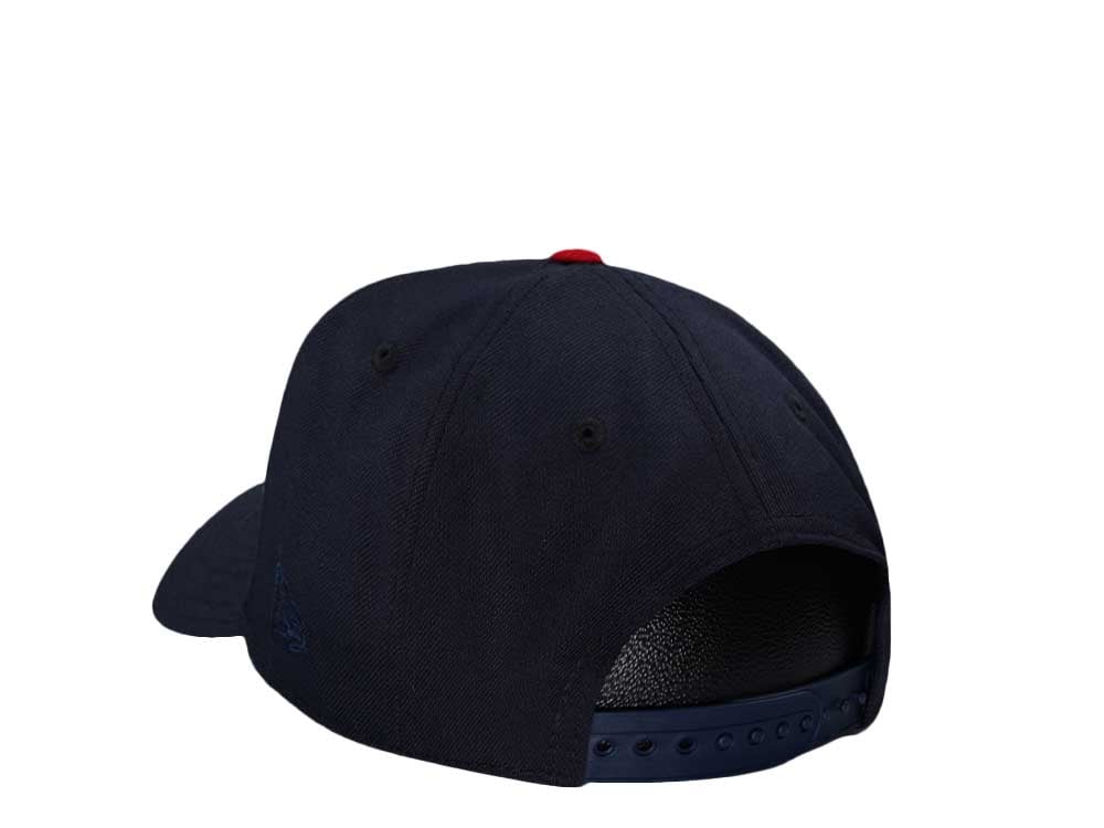 New Era Cleveland Indians American League Throwback Edition 9Forty A Frame Snapback Cap