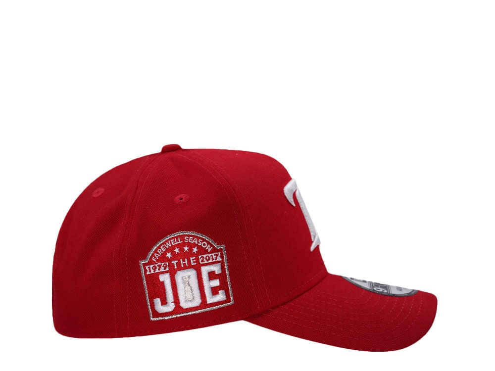 New Era Detroit Red Wings Farewell Season Scarlet Prime Edition 9Forty A Frame Snapback Cap