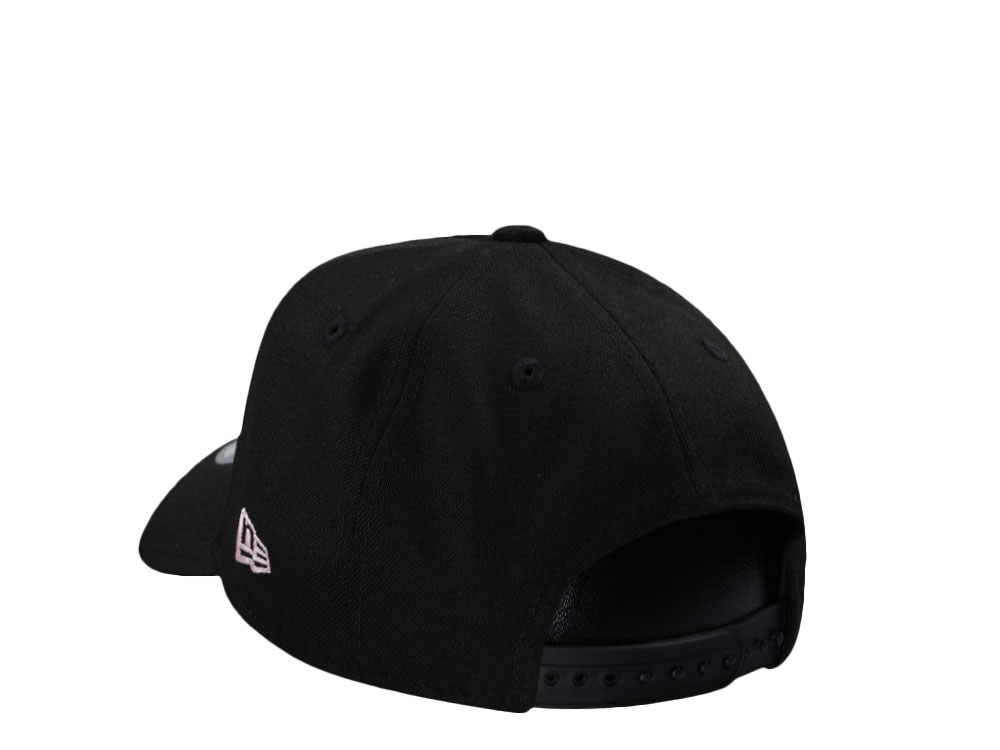 New Era Los Angeles Dodgers Sakura Bloom Black Edition 9Forty A Frame Snapback Cap