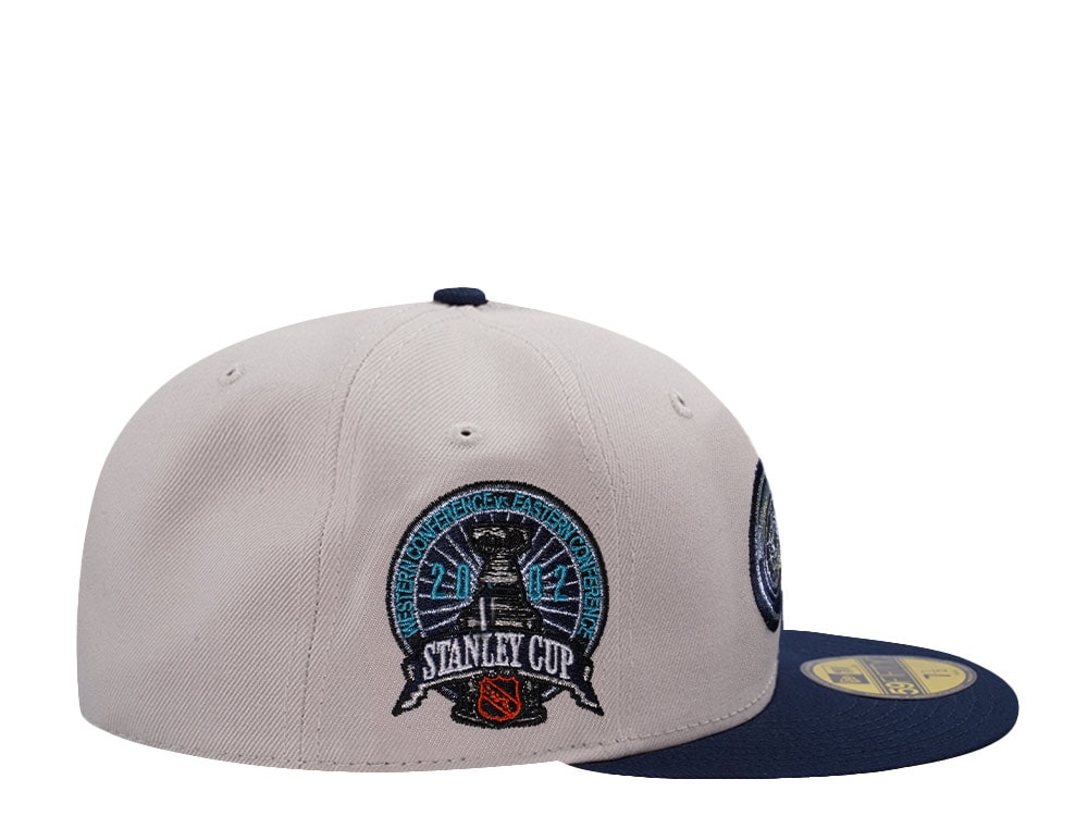 New Era Detroit Red Wings Stanley Cup 2002 Stone Two Tone Edition 59Fifty Fitted Cap