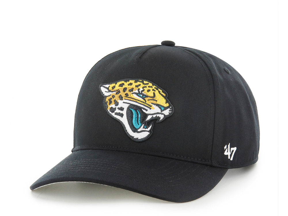 47Brand Jacksonville Jaguars Black Classic Edition Hitch Snapback Cap