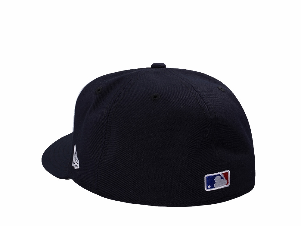 New Era Atlanta Braves Navy Prime Edition 59Fifty Pre Curved Fitted Cap