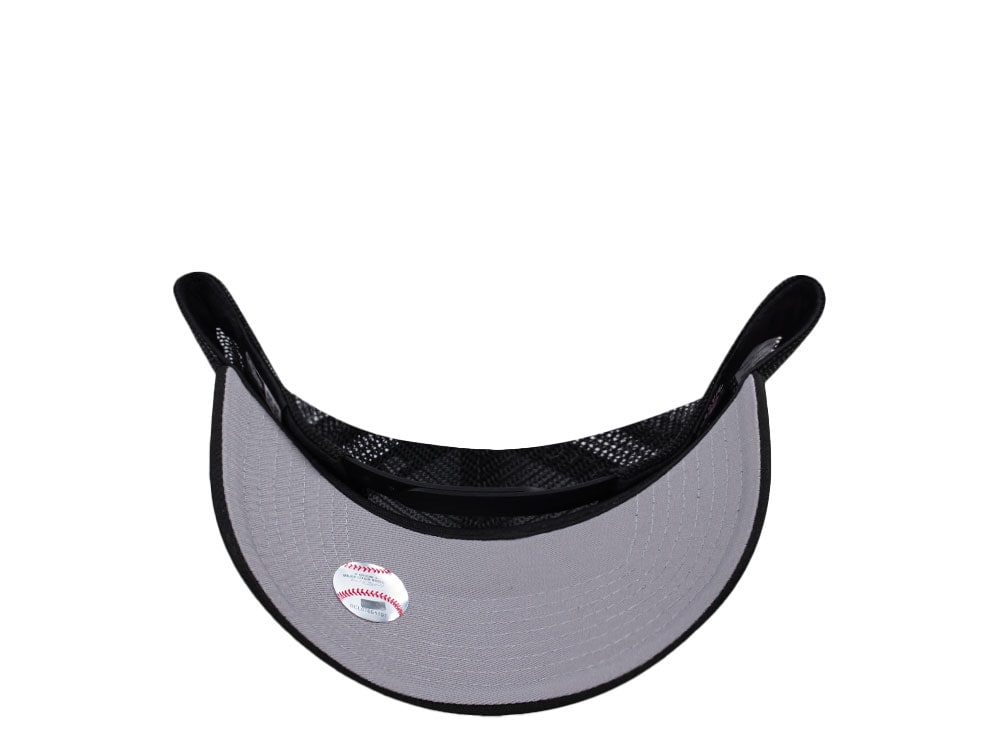 New Era New York Yankees Cupids Black Prime Edition 9Forty A Frame Trucker Snapback Cap