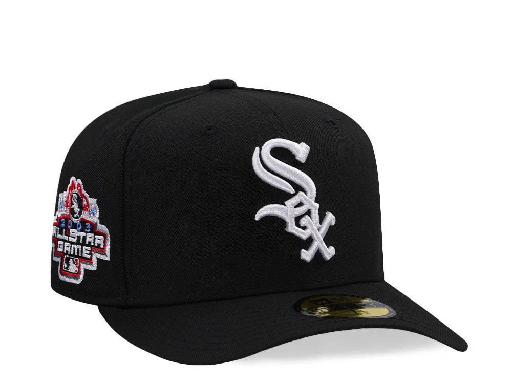 New Era Chicago White Sox All Star Game 2003 Black Prime Edition 59Fifty Pre Curved Fitted Cap