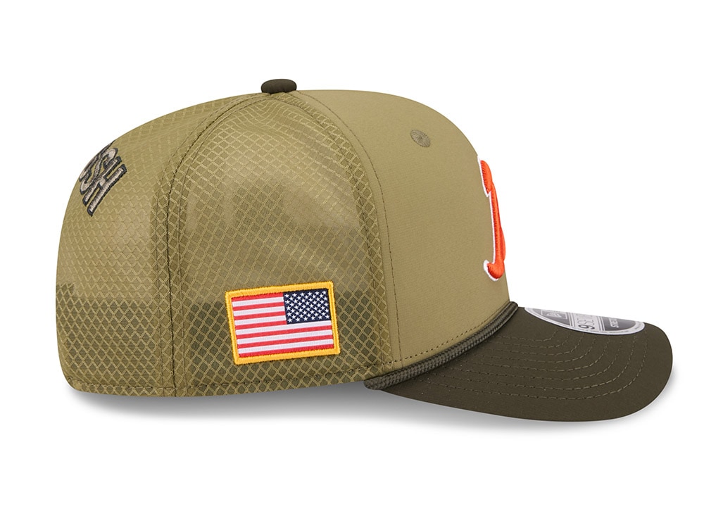New Era Chicago Bears Salute To Service 2025 9Seventy Snapback Cap