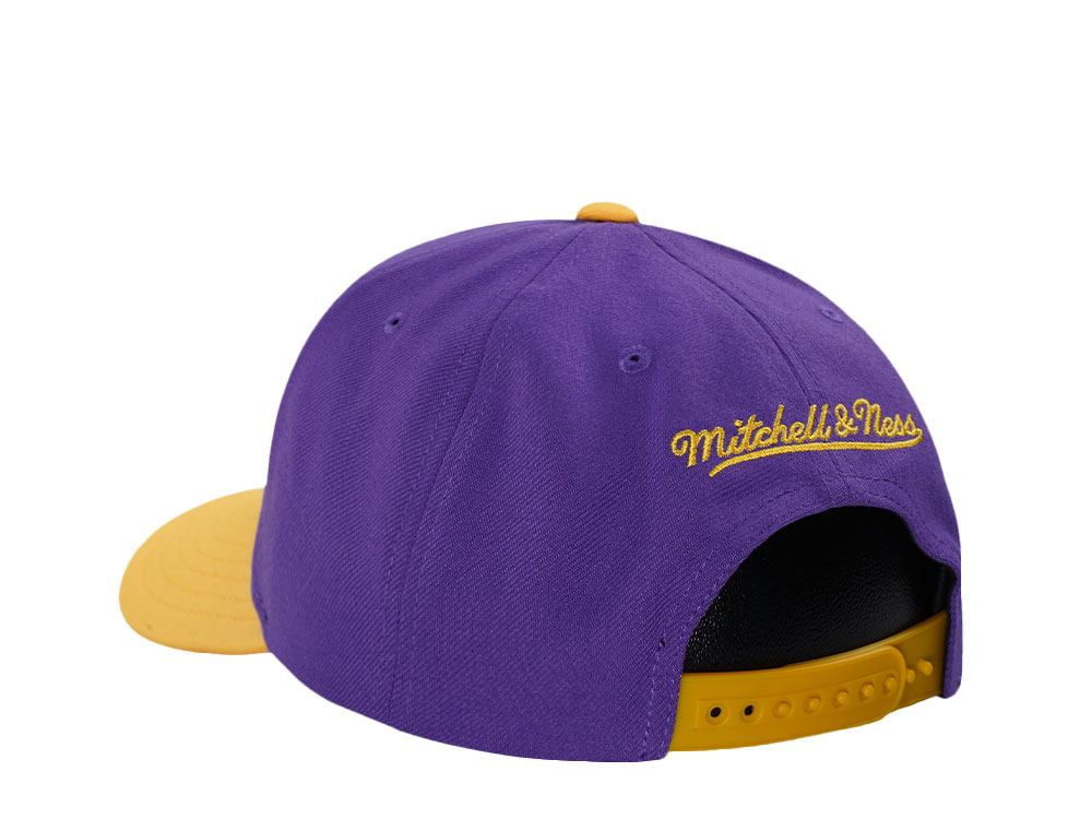 Mitchell & Ness LSU Tigers Pro Crown Fit Purple Snapback Cap