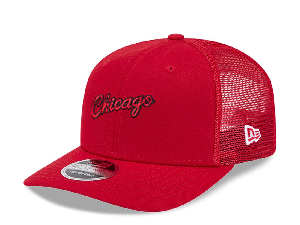 New Era Chicago Bulls HWC Edition 9Seventy Trucker Snapback Cap