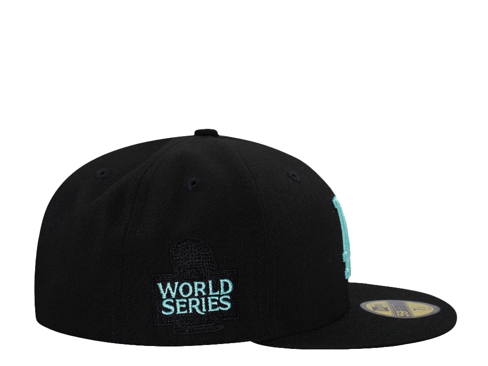 New Era Los Angeles Dodgers World Series 2024 Mint Detail Edition 59Fifty Fitted Cap