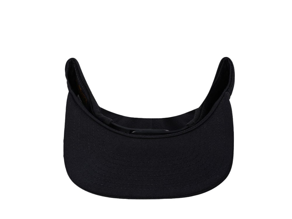 Yupoong Basic Black Snapback Cap