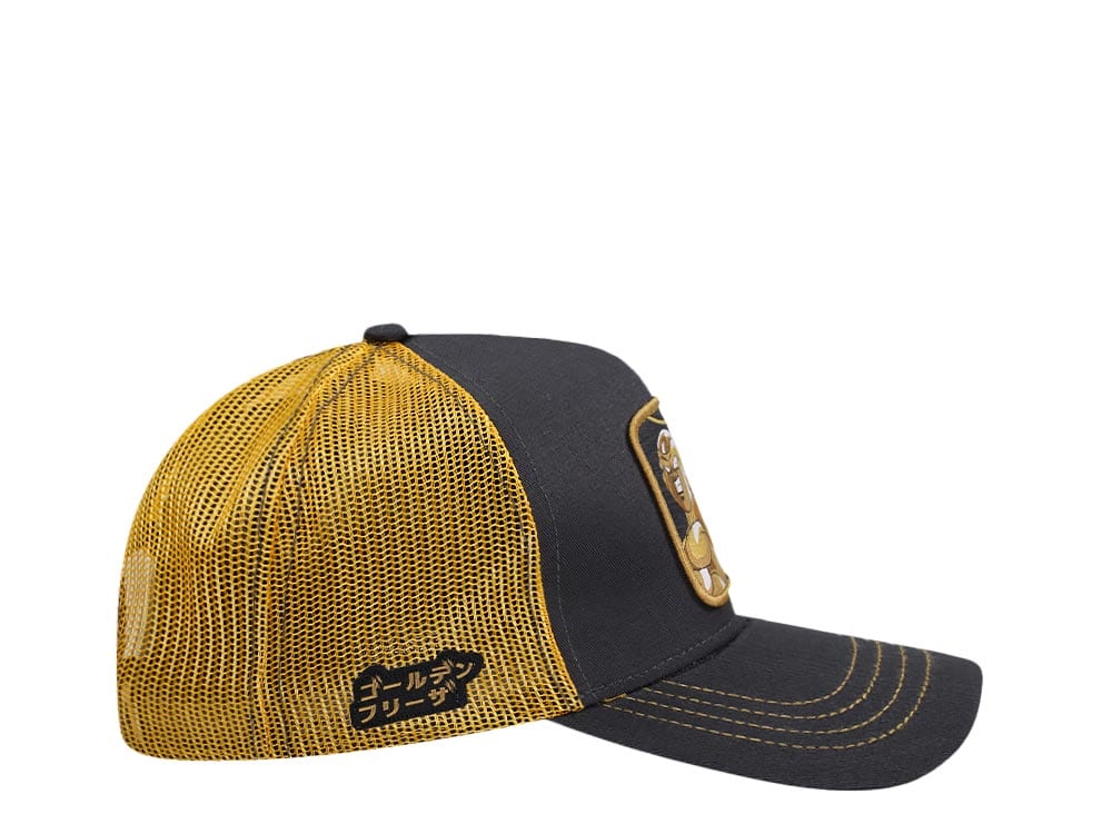 Capslab Dragon Ball Super Golden Frieza Grey/Yellow Trucker Snapback Cap