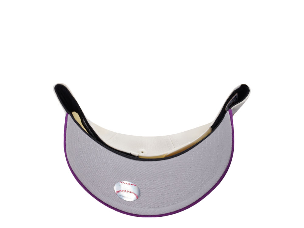 New Era New York Mets World Series 1986 Chrome Two Tone Edition 9Forty A Frame Snapback Cap