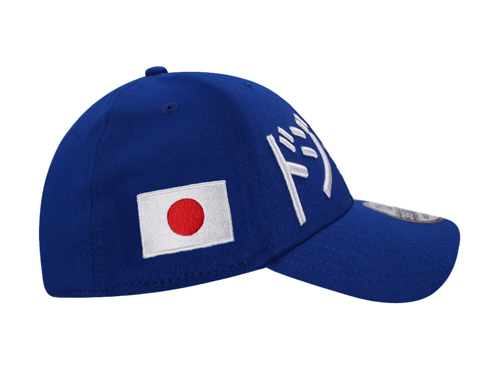 New Era Los Angeles Dodgers Kanji Japan Blue Edition 39Thirty Stretch Cap