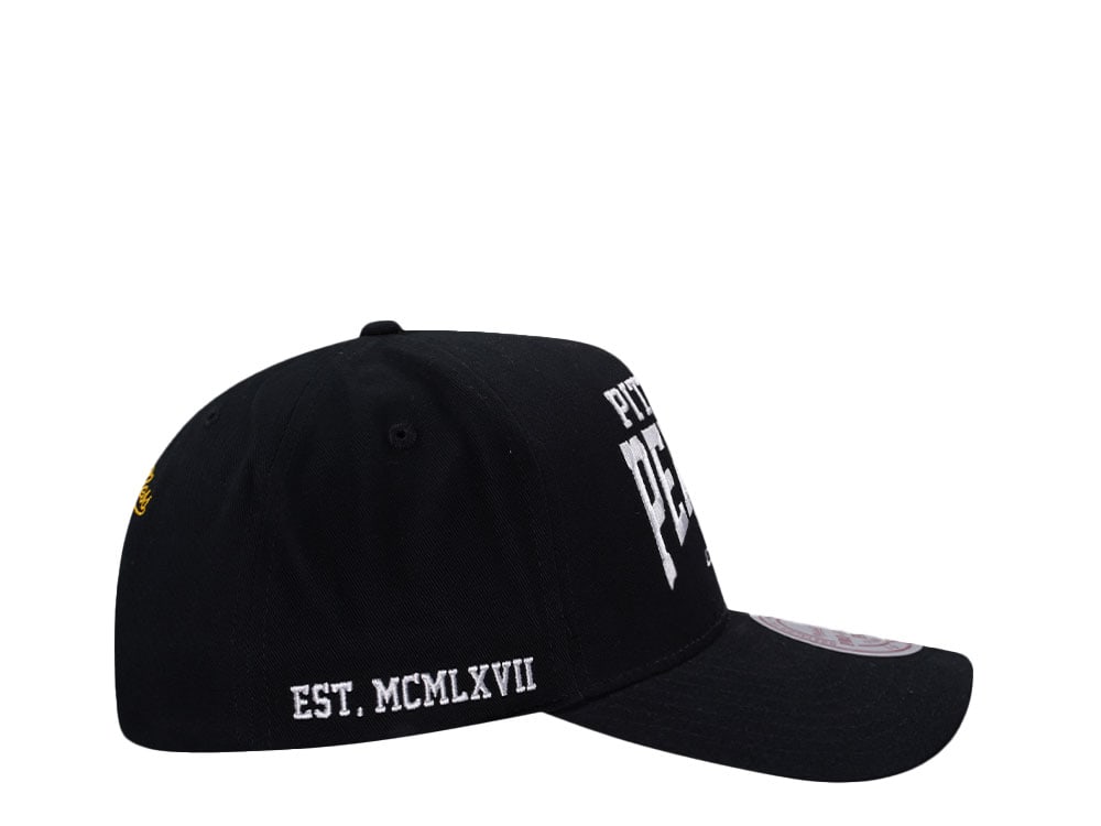 Mitchell & Ness Pittsburgh Pirates Black Pro Pinch Fit Snapback Cap