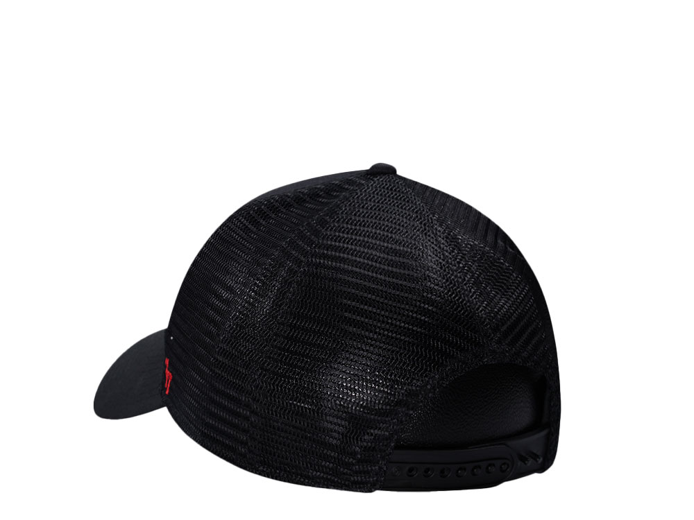 47Brand Boston Red Sox Black MVP Trucker Snapback Cap