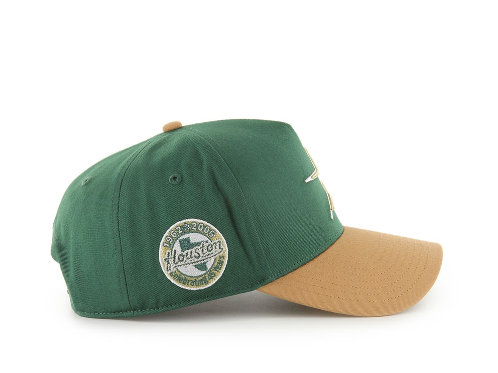 47Brand Houston Astros Cooperstown Dark Green Edition MVP Snapback Cap