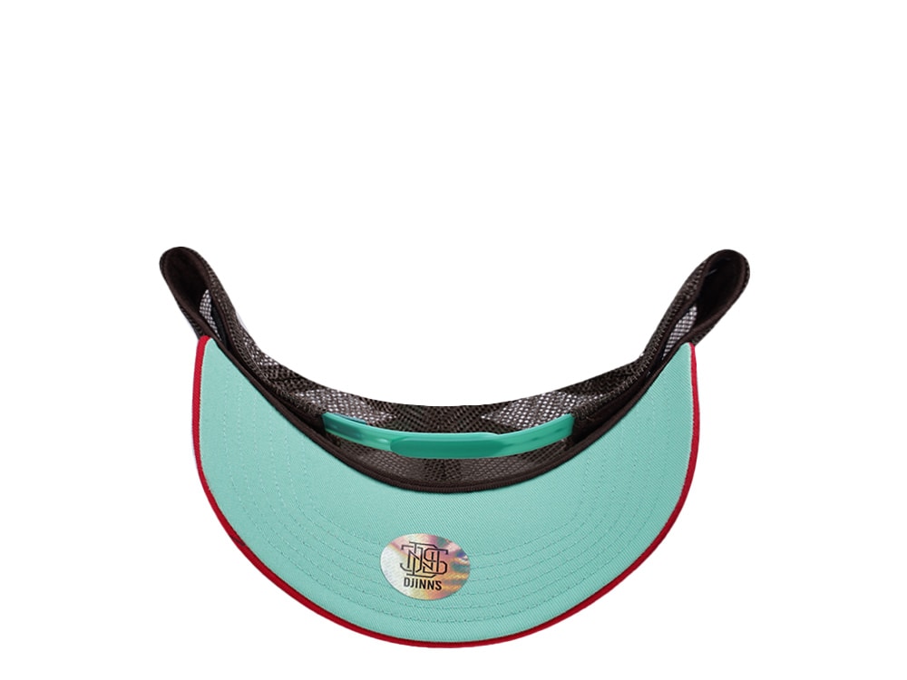 Djinns HFT Hang Loose Creme Coastal Edition Trucker Snapback Cap