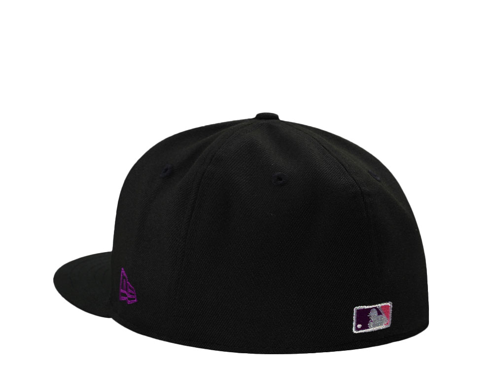 New Era Cleveland Guardians Progressive Field Magenta Black Prime Edition 59Fifty Fitted Cap