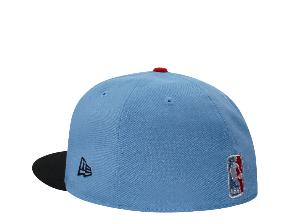 New Era Chicago Bulls All Star Game 1988 Sky Blue Two Tone Edition 59Fifty Fitted Cap