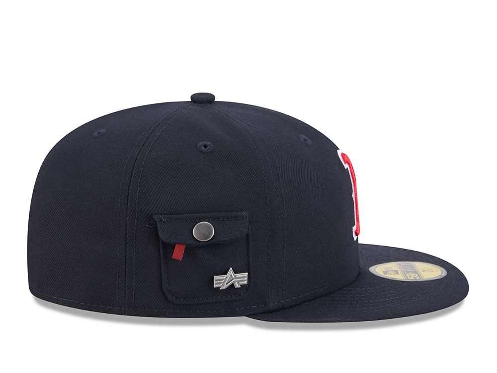 New Era Alpha Industries Boston Red Sox Navy Prime Edition 59Fifty Fitted Cap
