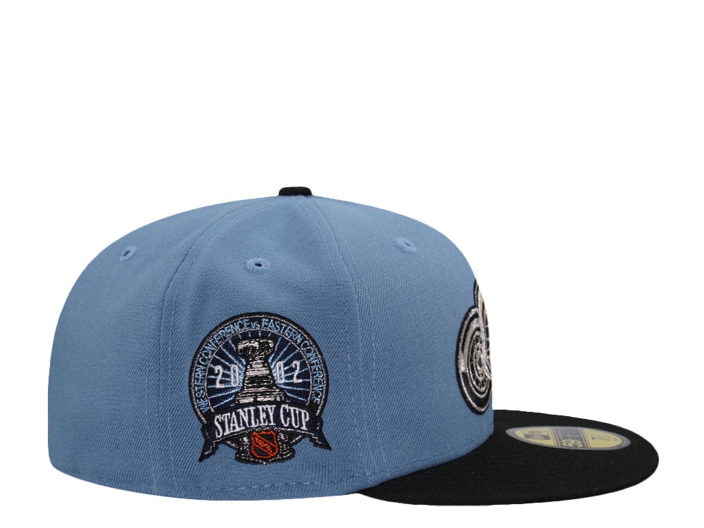 New Era Detroit Red Wings Stanley Cup 2002 Faded Blue Two Tone Edition 59Fifty Fitted Cap