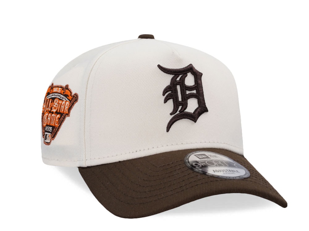 New Era Detroit Tigers All Star Game 2005 Chrome Two Tone Edition 9Forty A Frame Snapback Cap