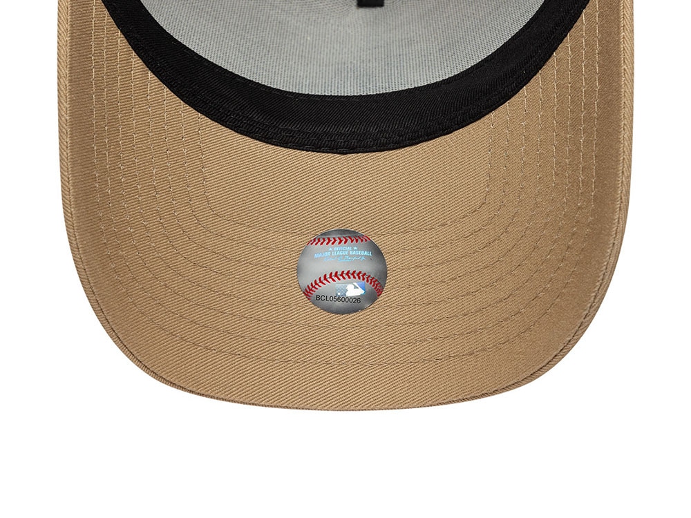 New Era Los Angeles Dodgers Essential Camel 9Forty E Frame Snapback Cap
