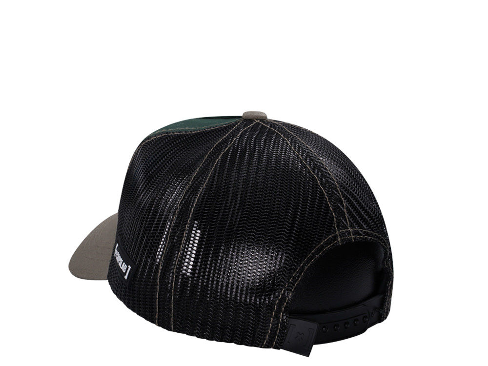 Capslab Disney Rapetou Green Grey Trucker Snapback Cap