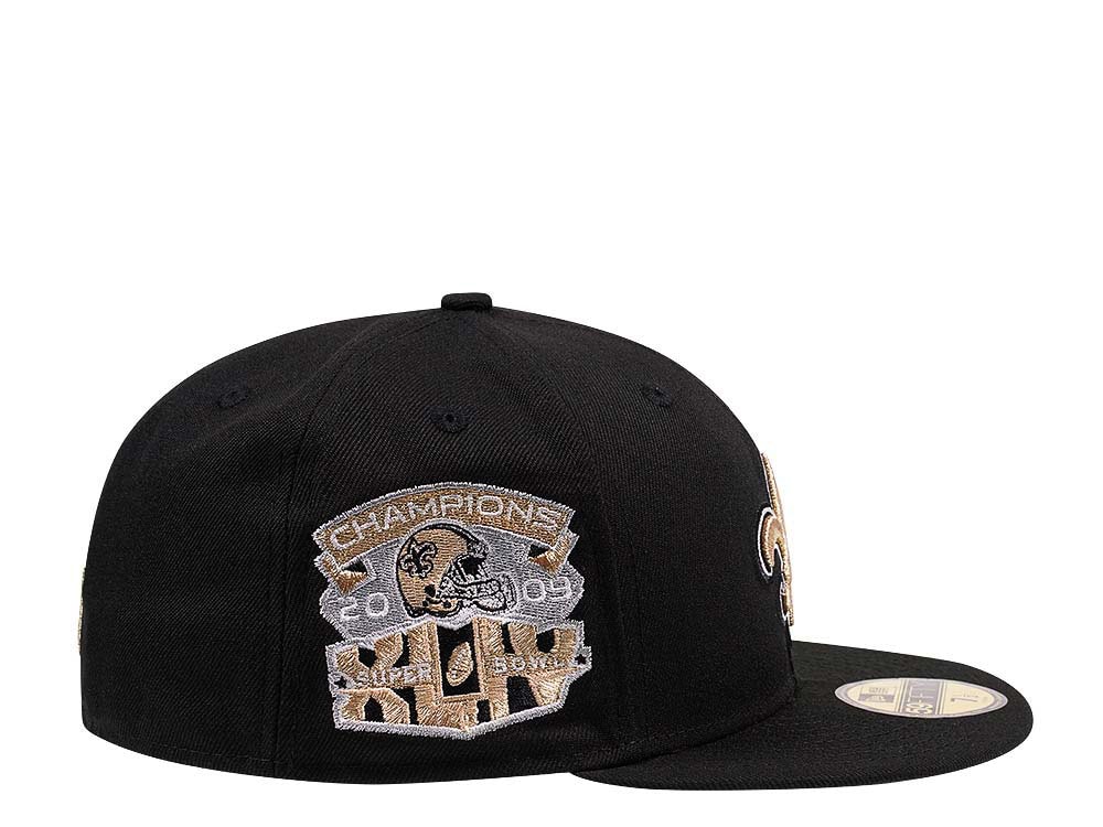 New Era New Orleans Saints Super Bowl Champions 2009 59Fifty Fitted Cap