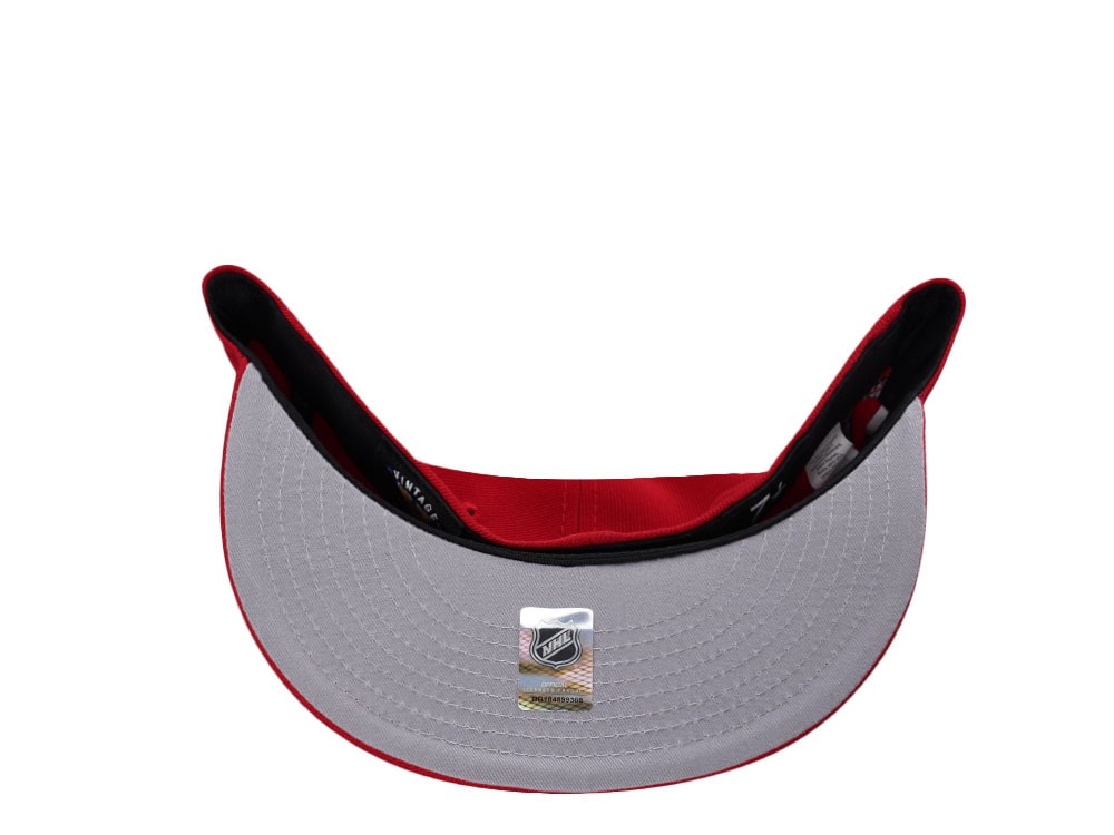 New Era Florida Panthers 20th Anniversary Metallic Scarlet Red Prime Edition 59Fifty Fitted Cap