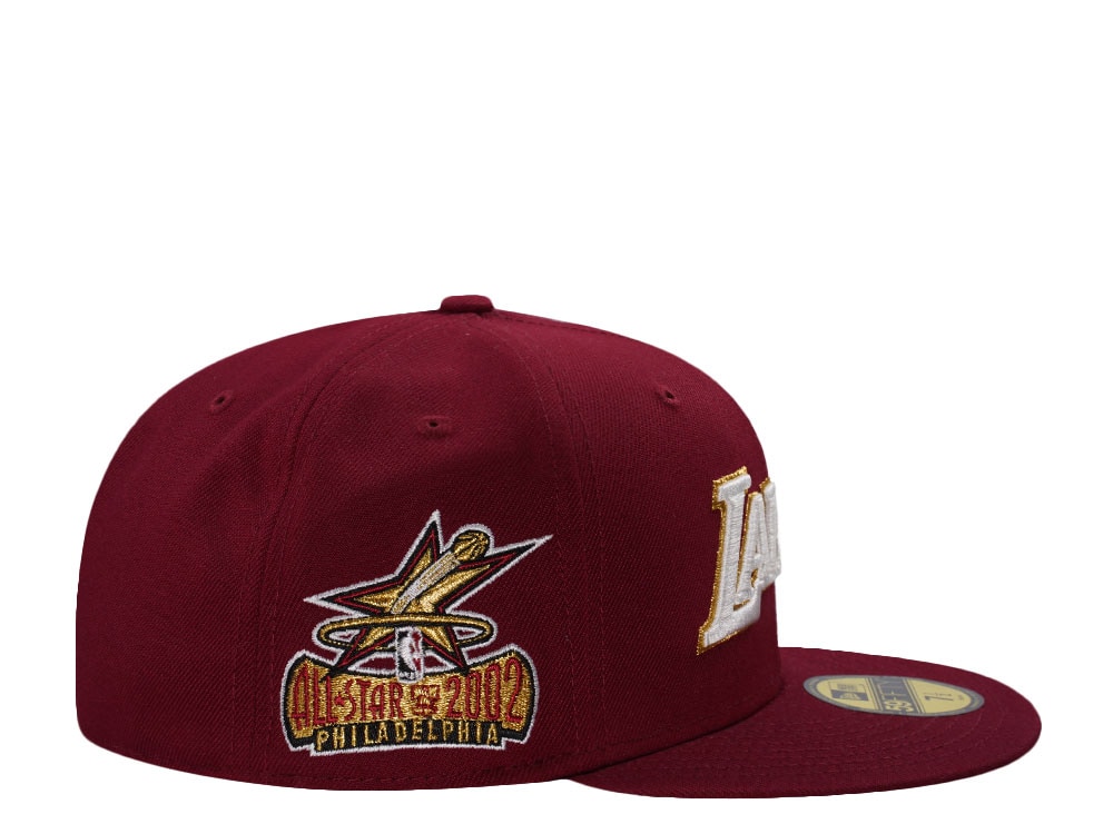 New Era Los Angeles Lakers All Star Game 2002 Red Prime Edition 59Fifty Fitted Cap