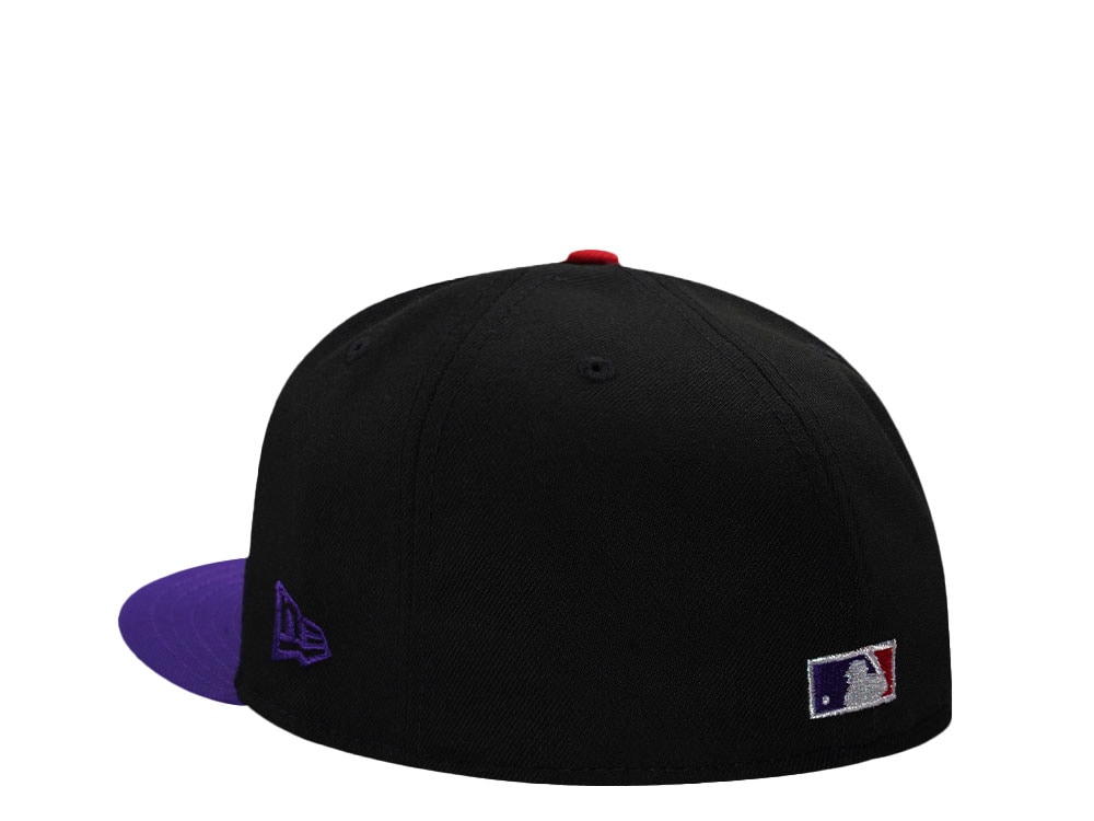 New Era Arizona Diamondbacks Inaugural Season 1998 Black Two Tone Edition 59Fifty Fitted Cap