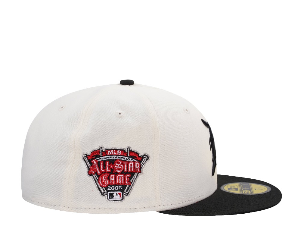 New Era Detroit Tigers All Star Game 2005 Chrome Two Tone Edition 59Fifty Fitted Cap