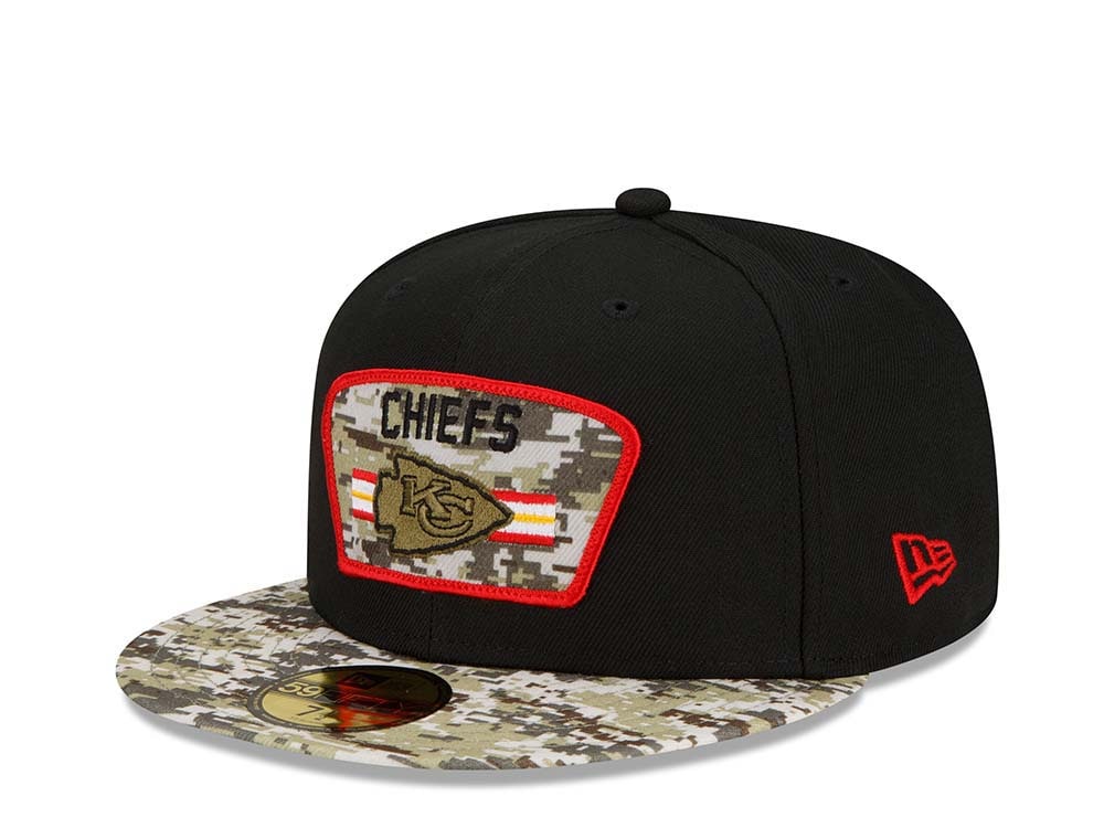 New Era Kansas City Chiefs Salute to Service 21 59Fifty Fitted Cap