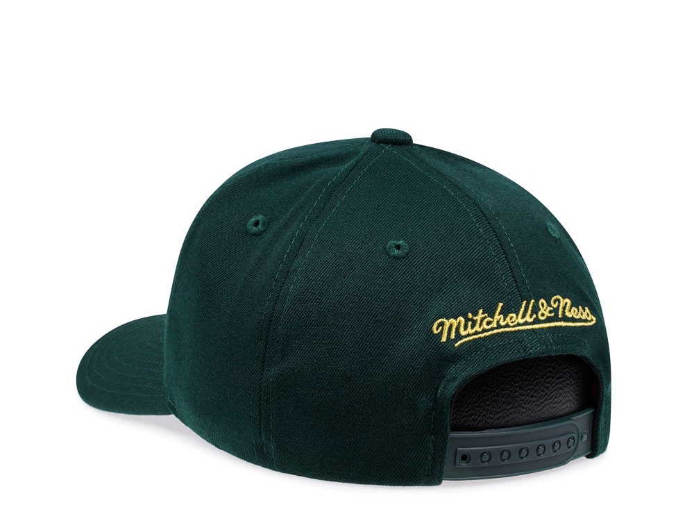 Mitchell & Ness Brooklyn Nets Green Lime Red Line Flex Snapback Cap