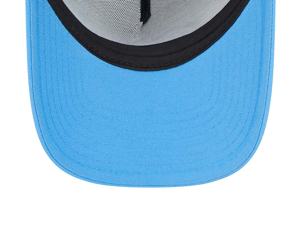 New Era Houston Oilers Sideline 2024 9Forty A Frame Trucker Snapback Cap