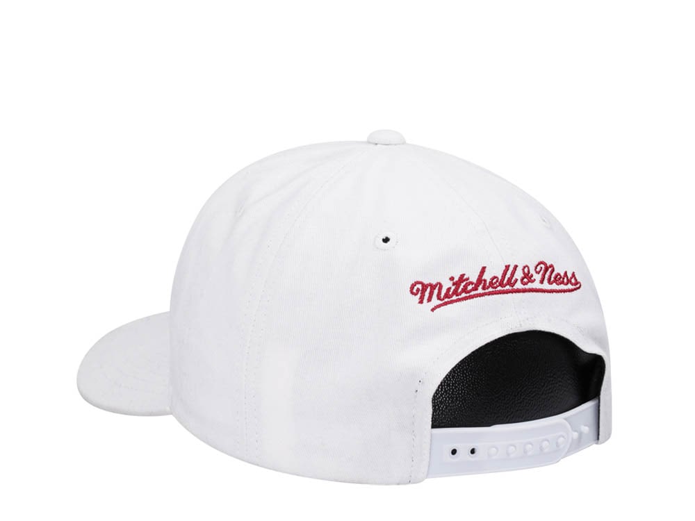 Mitchell & Ness Miami Heat All in Pro White Snapback Cap