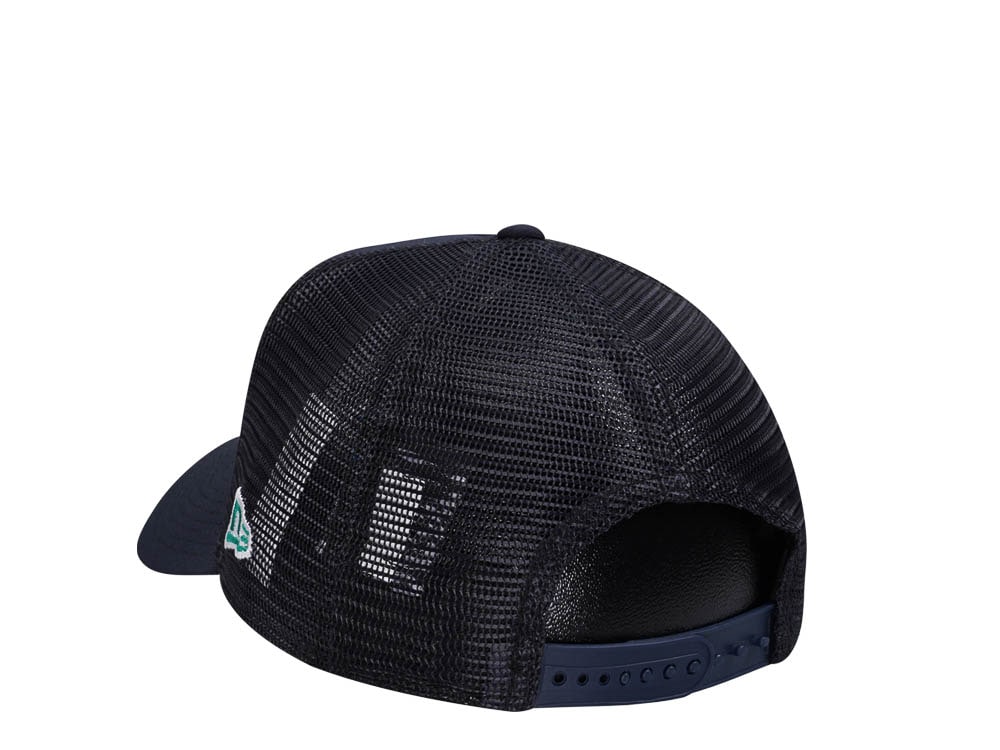 New Era Seattle Mariners Navy Classic 9Forty A Frame Trucker Snapback Cap