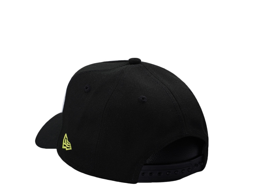New Era Los Angeles Dodgers Ohtani Neon Yellow Black Prime Edition 9Forty A Frame Snapback Cap